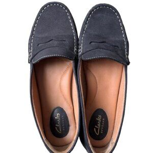 Clarks Doraville Nest Slip-On Loafer navy blue size 7.5W